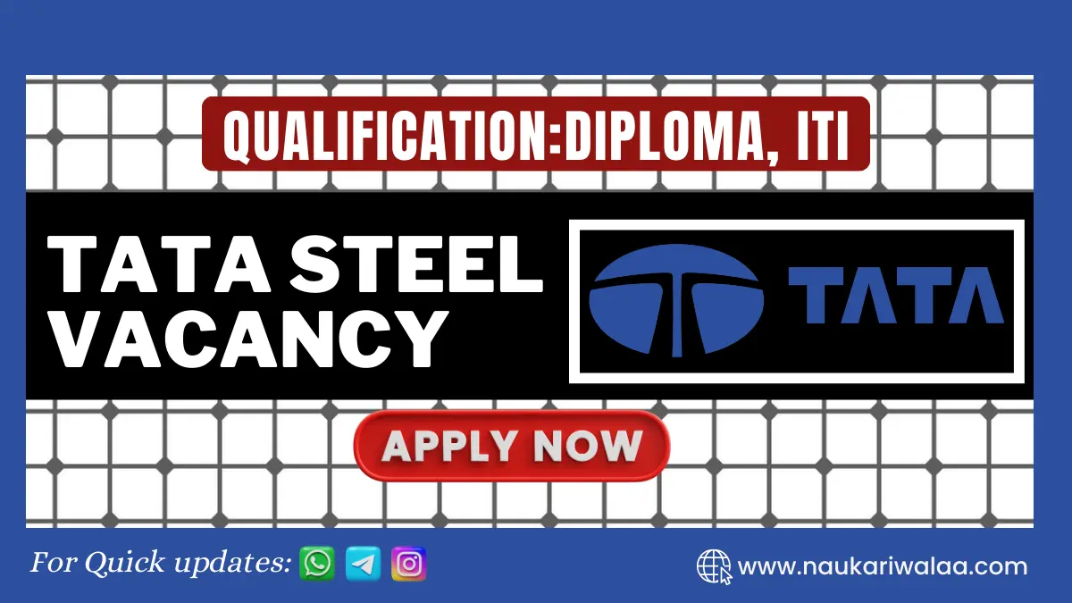 Tata Steel Apprentice Vacancy 2024