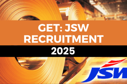 JSW Recruitment 2025